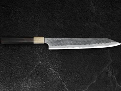 ORYOKI AS Sujihiki Kiritsuke Tsuchime 255, Ebony Handle