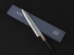 ORYOKI AS Sujihiki Kiritsuke Tsuchime 255, Ebony Handle