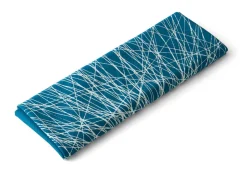 ORYOKI Baumwolltasche Furoshiki Tsuru, blau, 100 cm