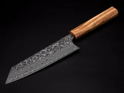 ORYOKI Damastmesser Bunka 170 SG2, 63 Lagen, Olive