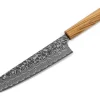 ORYOKI Damastmesser Gyuto 210 SG2, 63 Lagen, Olive