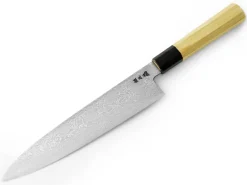 ORYOKI Damastmesser Gyuto 240, Silver Steel