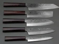 ORYOKI Damastmesser Kengata Gyuto 190, 33 Lagen, Ebony