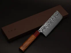 ORYOKI Damastmesser Nakiri 165 SG2, 63 Lagen, Quitte