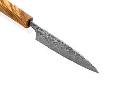 ORYOKI Damastmesser Petty 120 SG2, 63 Lagen, Olive