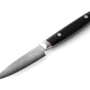 ORYOKI Damastmesser Saiun Schälmesser, 90 mm, 32 Lagen