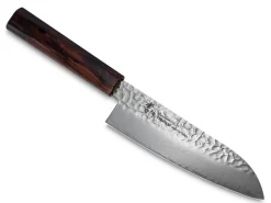 ORYOKI Damastmesser Santoku 170, 33 Lagen, Ebony