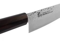 ORYOKI Damastmesser Santoku 170, 33 Lagen, Ebony