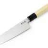 ORYOKI Damastmesser Santoku 180, Silver Steel