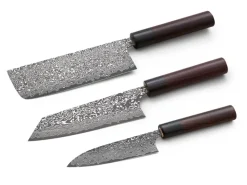 ORYOKI Damastmesser Set Bunka
