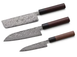 ORYOKI Damastmesser Set Santoku II