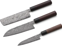 ORYOKI Damastmesser Set Santoku II