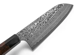 ORYOKI Damastmesser SPG2 Santoku 165, 49 Lagen
