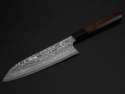 ORYOKI Damastmesser SPG2 Santoku 165, 49 Lagen