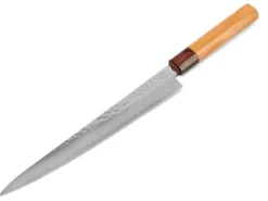 ORYOKI Damastmesser Sujihiki 240, VG-10, Hammerschlag