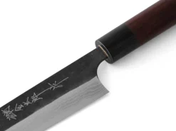 ORYOKI Damastmesser Yanagiba 270 Kuroshiage Nami, 12 Lagen