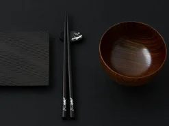 ORYOKI Essstäbchen Set mit Ablage 