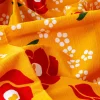 ORYOKI Furoshiki Tsubaki, orange, 90 cm
