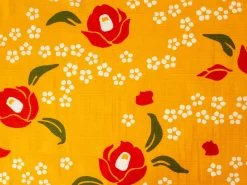 ORYOKI Furoshiki Tsubaki, orange, 90 cm