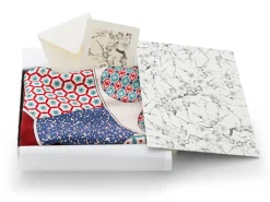 ORYOKI Geschenkset Chiyogami mit Furoshiki Imari L