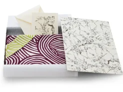 ORYOKI Geschenkset Chiyogami mit Furoshiki Nami, doppelseitig