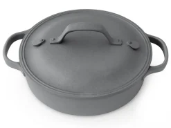 ORYOKI Gusseisen Topf OIGEN, flach, 24 cm