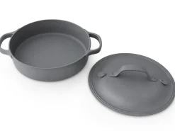 ORYOKI Gusseisen Topf OIGEN, flach, 24 cm