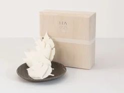 ORYOKI HA KO 03, Paper Incense, Box 8 Blatt mit Räucherschale