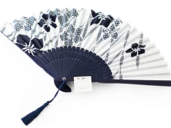 ORYOKI Handfächer Aihitoe Shiro, weiß