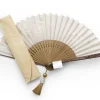 ORYOKI Handfächer Eien, beige