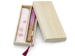 ORYOKI Handfächer Kiyoshisakura, Rosè