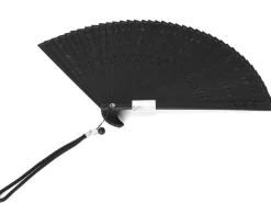 ORYOKI Handfächer Kuroi taki, schwarz