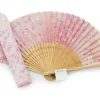 ORYOKI Handfächer Sakura Fubuki, Kirschblüte rosé
