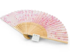 ORYOKI Handfächer Sakura Fubuki, Kirschblüte rosé