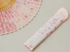 ORYOKI Handfächer Sakura Fubuki, Kirschblüte rosé