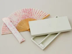 ORYOKI Handfächer Sakura Fubuki, Kirschblüte rosé
