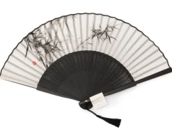 ORYOKI Handfächer Shiraji, Seide