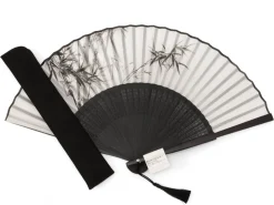 ORYOKI Handfächer Shiraji, Seide