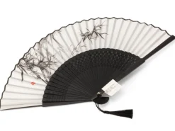 ORYOKI Handfächer Shiraji, Seide