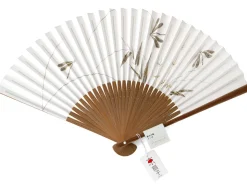 ORYOKI Handfächer Tsubame, weiß