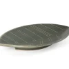 ORYOKI HAZARA Leaf Banryoku, Keramik-Schale, grün