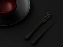 ORYOKI Holz Gabel L, Ebony