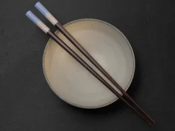 ORYOKI Japanische Essstäbchen LA Coast, Ebenholz, mit Ablage