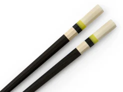 ORYOKI Japanische Essstäbchen Manchester Bee, Ebenholz, mit Ablage
