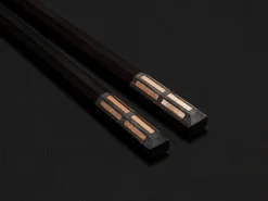 ORYOKI Japanische Essstäbchen MIKAGE, Ebenholz