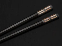 ORYOKI Japanische Essstäbchen MIKAGE, Ebenholz
