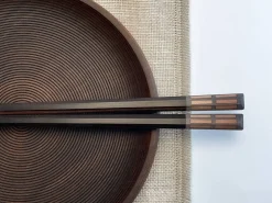 ORYOKI Japanische Essstäbchen MIKAGE, Ebenholz