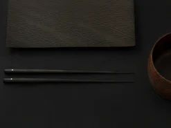 ORYOKI Japanische Essstäbchen Tokusen ebony, Ebenholz