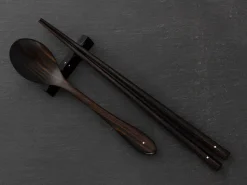 ORYOKI Japanisches Besteck-Set Yokina asa, Ebenholz