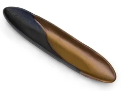 ORYOKI Japanische Servierschale Sou, schwarz-gold, 2 Größen